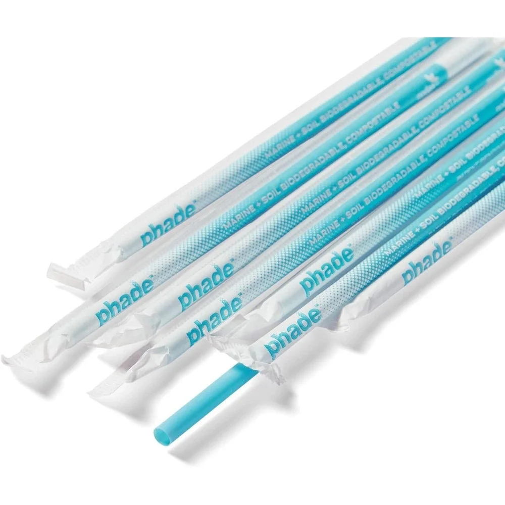 250‎ Count Phade Eco-Friendly Sustainable Biodegradable Compostable Giant Straws